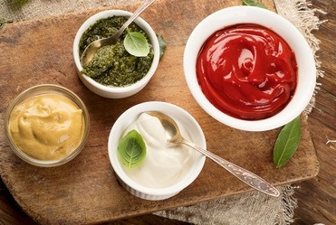 Fructosearme Ketchups, Senf, Mayo und Pesto von Frusano, Tom & Krissi's. Glutenfreie Nudeln - jetzt bestellen mit schneller Lieferung bei ohne-fructose.com