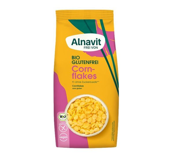 Alnavit - Bio Cornflakes glutenfrei (MHD 16.04.24)